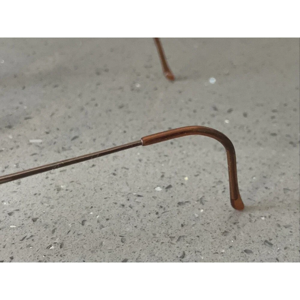 Bourgeois Oval Brown Eyeglasses FRAMES ONLY 49-18-135 C40N CH7021B Bronze Full